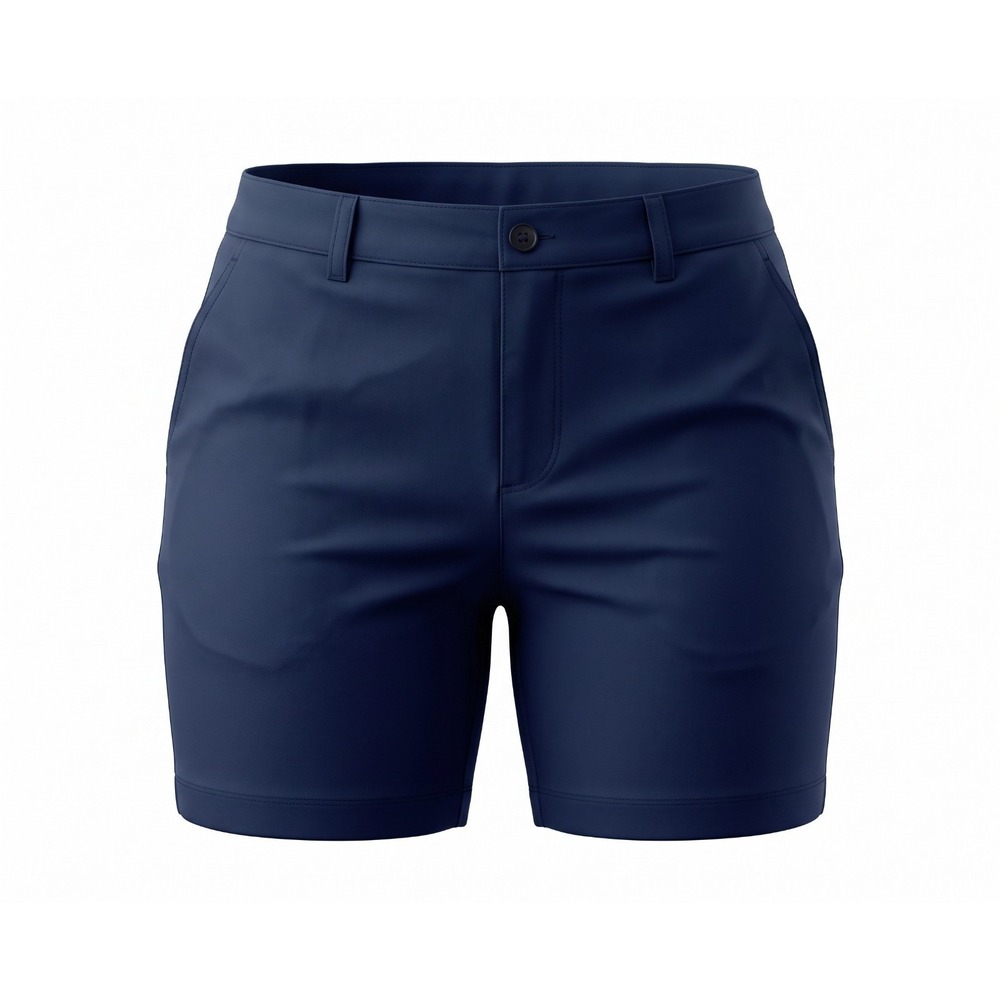 Chubbies Shorts Men's 40 Regular Fit Flat Front Blue Chino 7" Inseam Drawstring
